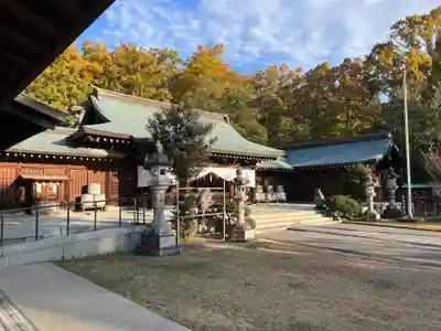 山梨縣護國神社の本殿・本堂