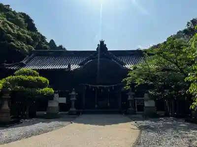 早吸日女神社の本殿・本堂