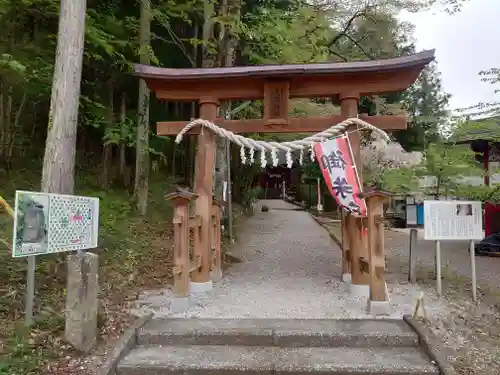 浅間神社の鳥居