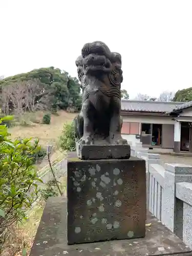 坂田八幡神社の狛犬