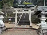 都美恵神社の鳥居