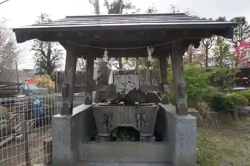 鳩ヶ谷氷川神社の手水舎