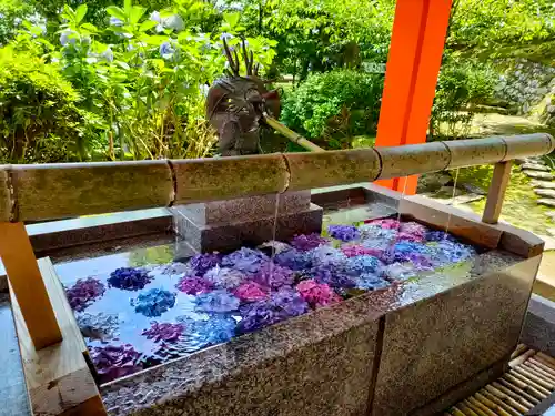 熊野那智大社の手水舎