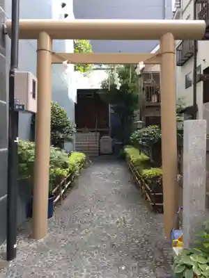 天祖神社の鳥居