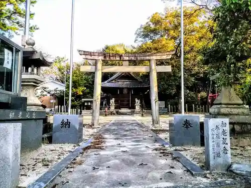 八幡社（姫島八幡社）の鳥居