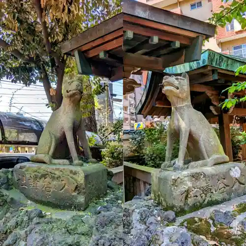 小野照崎神社の狛犬