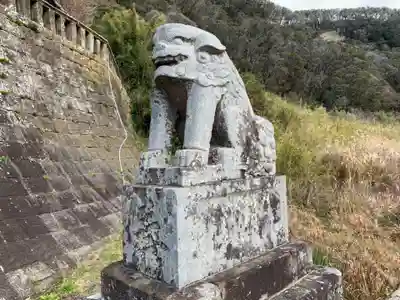 八幡神社の狛犬