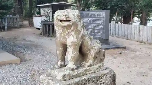 生目八幡神社の狛犬