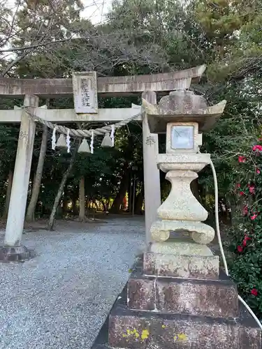 彌都加伎神社の鳥居