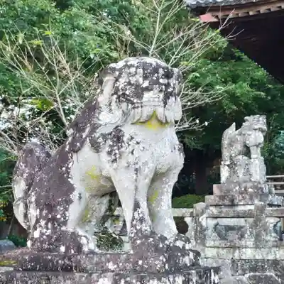 五の宮神社の狛犬