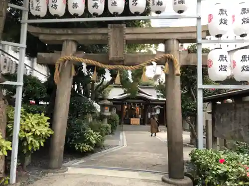 サムハラ神社の鳥居