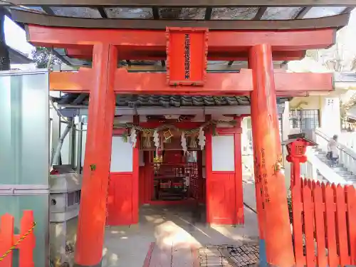 冨士八幡社の鳥居