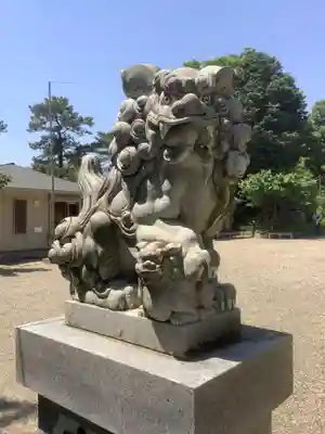 富部神社の狛犬
