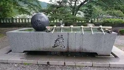 大斎原(熊野本宮大社旧社地)の手水舎