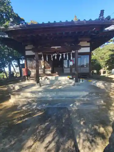 久伊豆大雷神社合殿の本殿