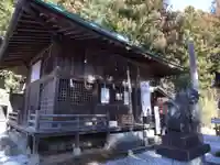 吾那神社の本殿・本堂