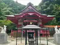 長門湯本豊川稲荷の本殿・本堂