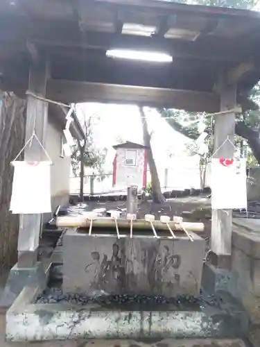 牟礼神明社の手水舎