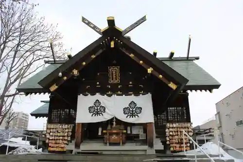 札幌諏訪神社の本殿・本堂