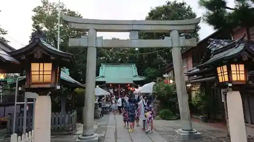 天祖神社の鳥居