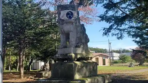 上士幌神社の狛犬