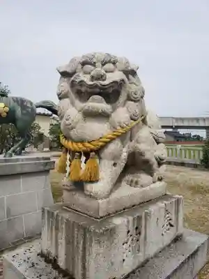 土合神社の狛犬