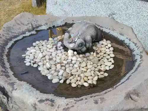 飯盛神社の手水