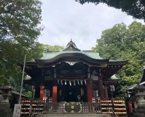 南沢氷川神社の本殿・本堂