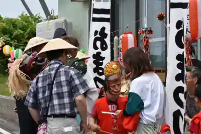 尻岸内八幡神社のお祭り