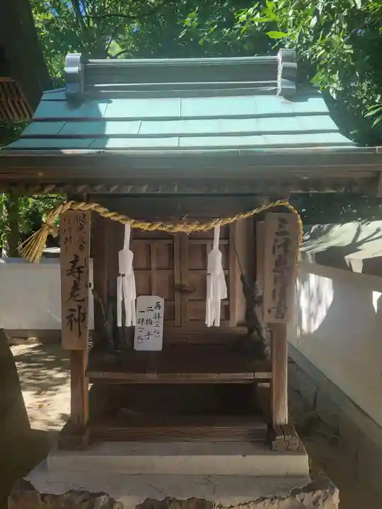 三津厳島神社の末社・摂社