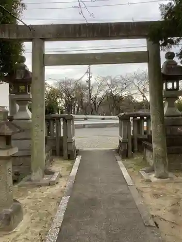 秋葉神社の鳥居