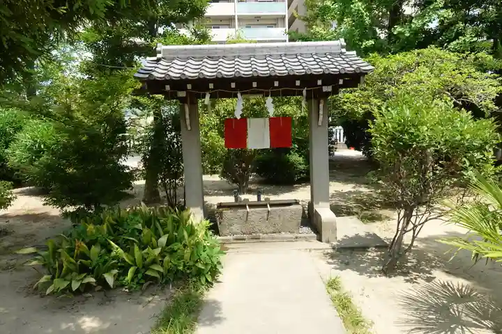 佐奈部神社の手水舎