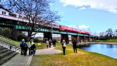 龍城神社の周辺