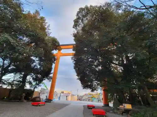 川越氷川神社の鳥居