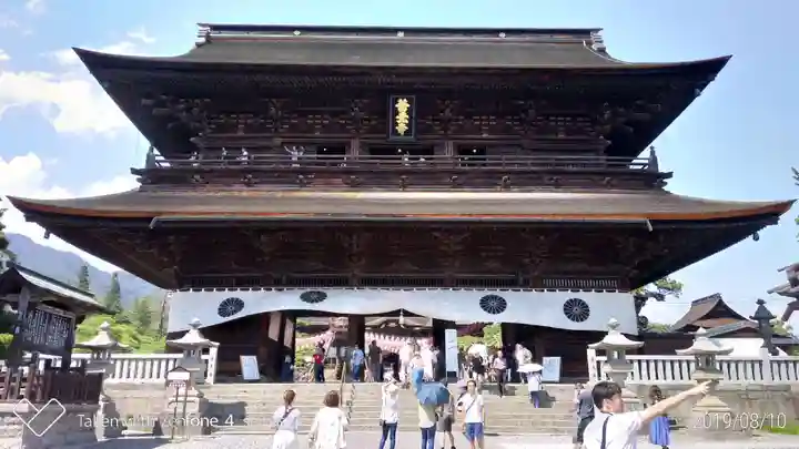 善光寺の山門・神門