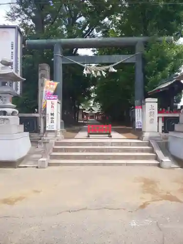 上野総社神社の鳥居