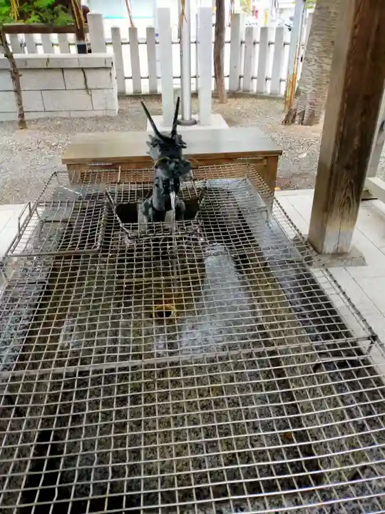 北海道神宮頓宮の手水舎