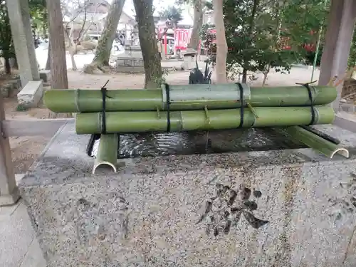 鎭國守國神社の手水舎