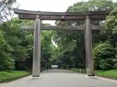 明治神宮の鳥居