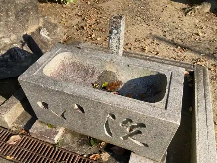 太尾神社(神明社)の手水舎