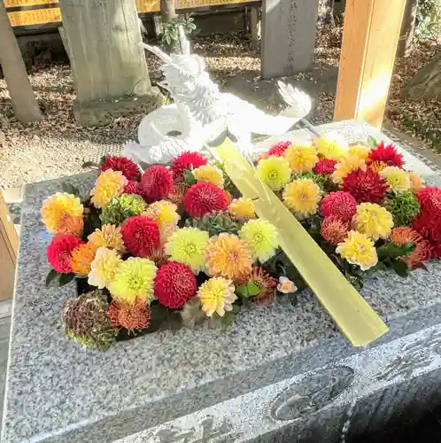 田無神社の手水舎