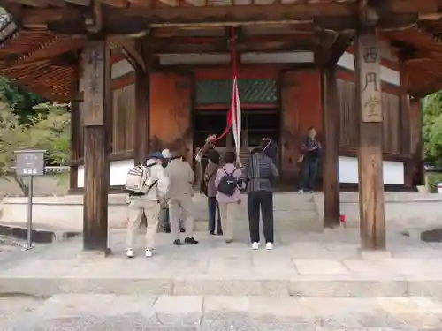 法隆寺 西円堂の本殿