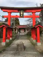 石和八幡宮(官知物部神社)の鳥居