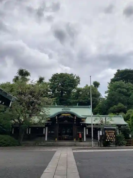 白金氷川神社の本殿・本堂