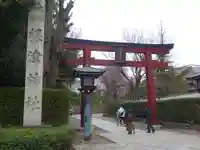 根津神社の鳥居