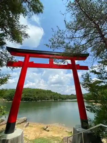 龍泉寺の鳥居