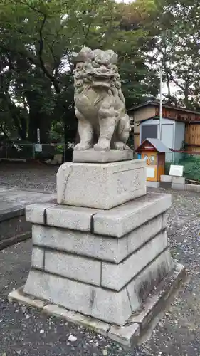 下清水八幡神社の狛犬