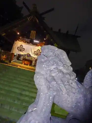 札幌諏訪神社の狛犬