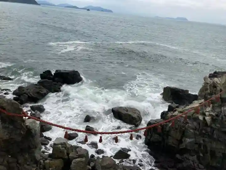 壁島 龍権社 夫婦岩の周辺