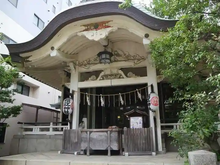 猿江神社の本殿・本堂
